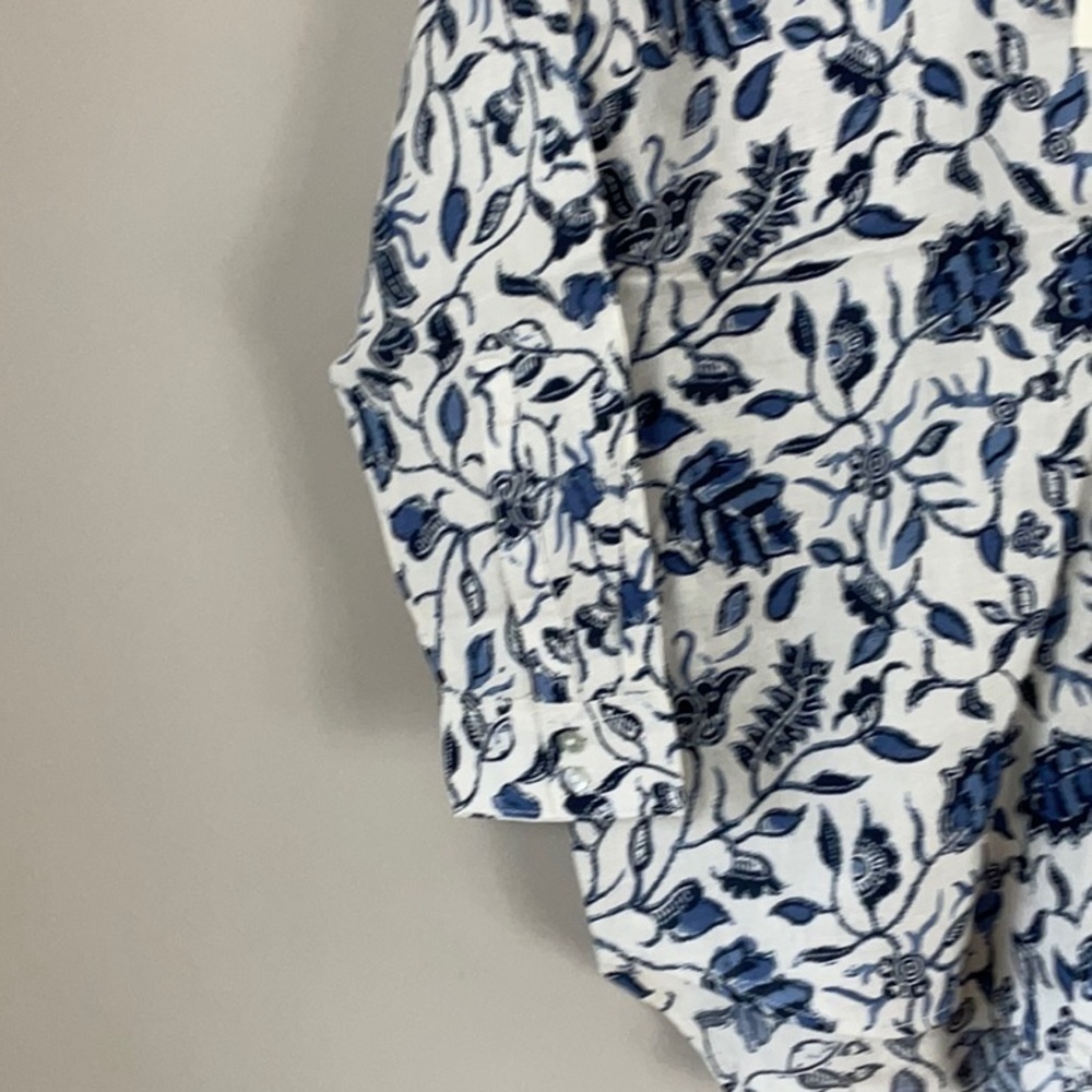 Rachel Zoe linen button up shirt - Picture 4 of 7